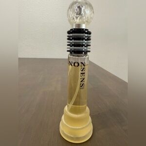 NONSENS Paris Clear Glass Perfume Bottle Collectible bottle
